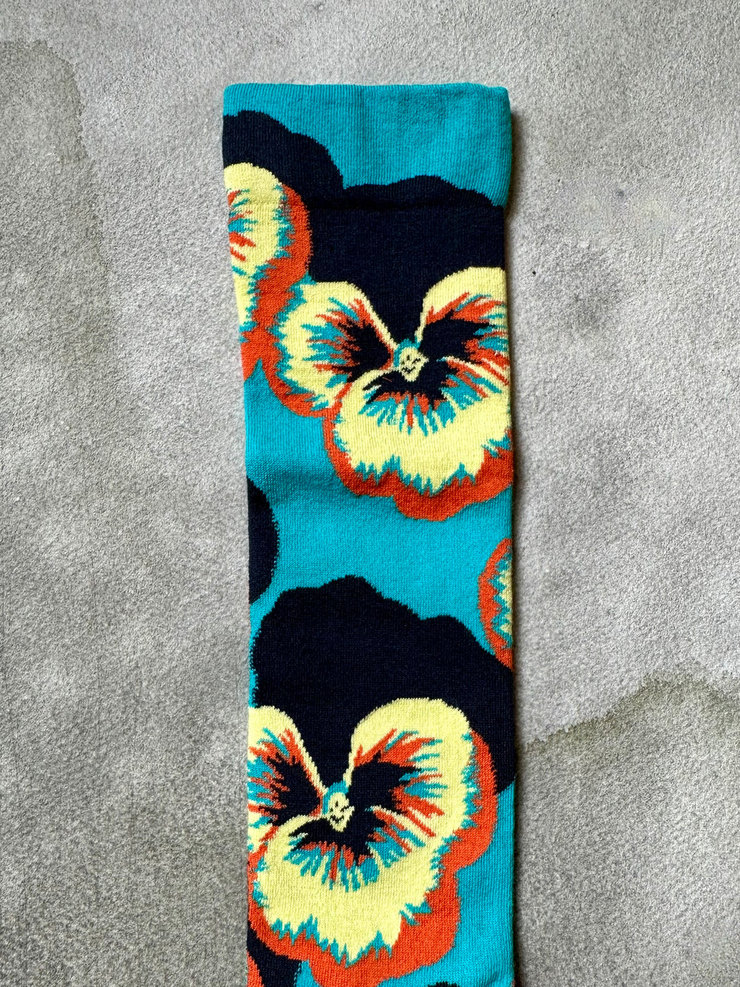 "Pansies" Socks by Bonne Maison