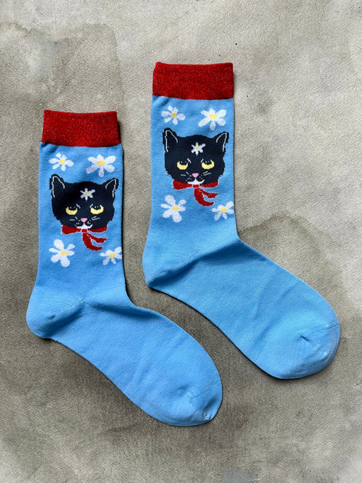 "Black Cat" Socks by Centinelle