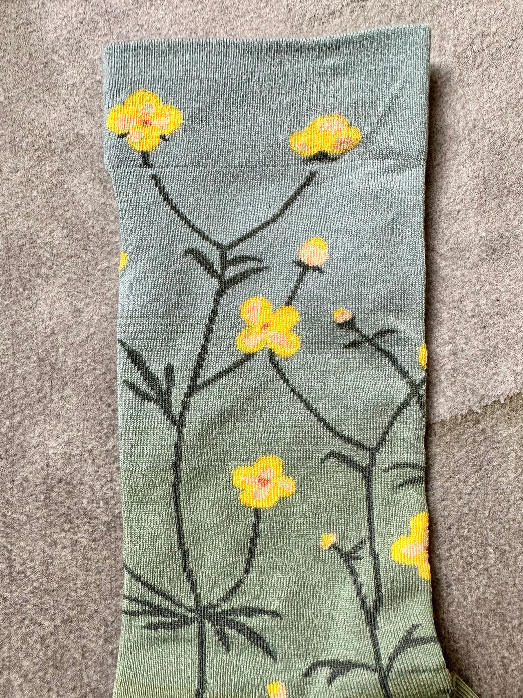 "Buttercups & Daisies" Socks by Bonne Maison