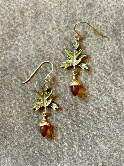 "Pin Oak" Earrings