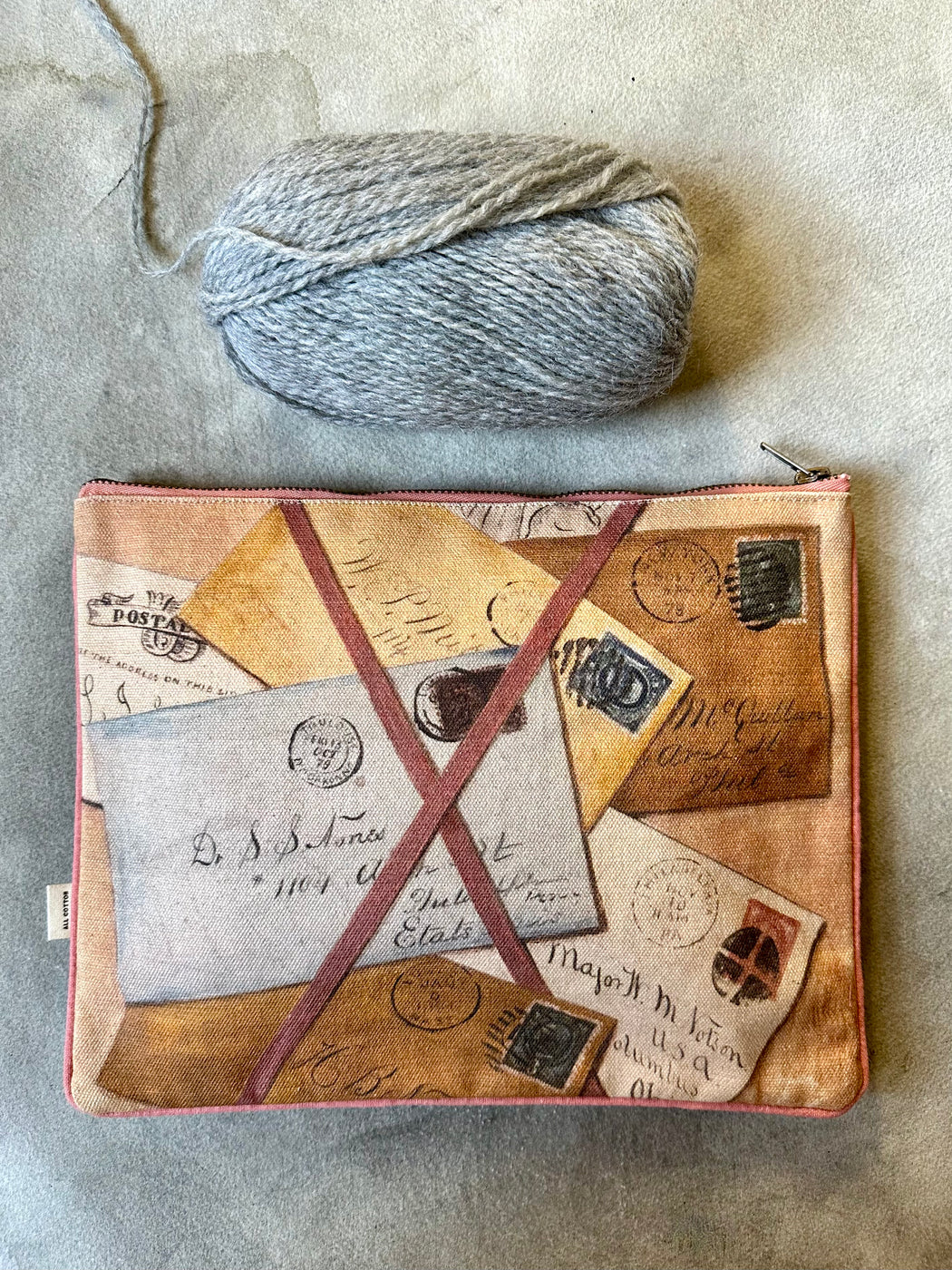 "Letters" Pouch by Siren Song