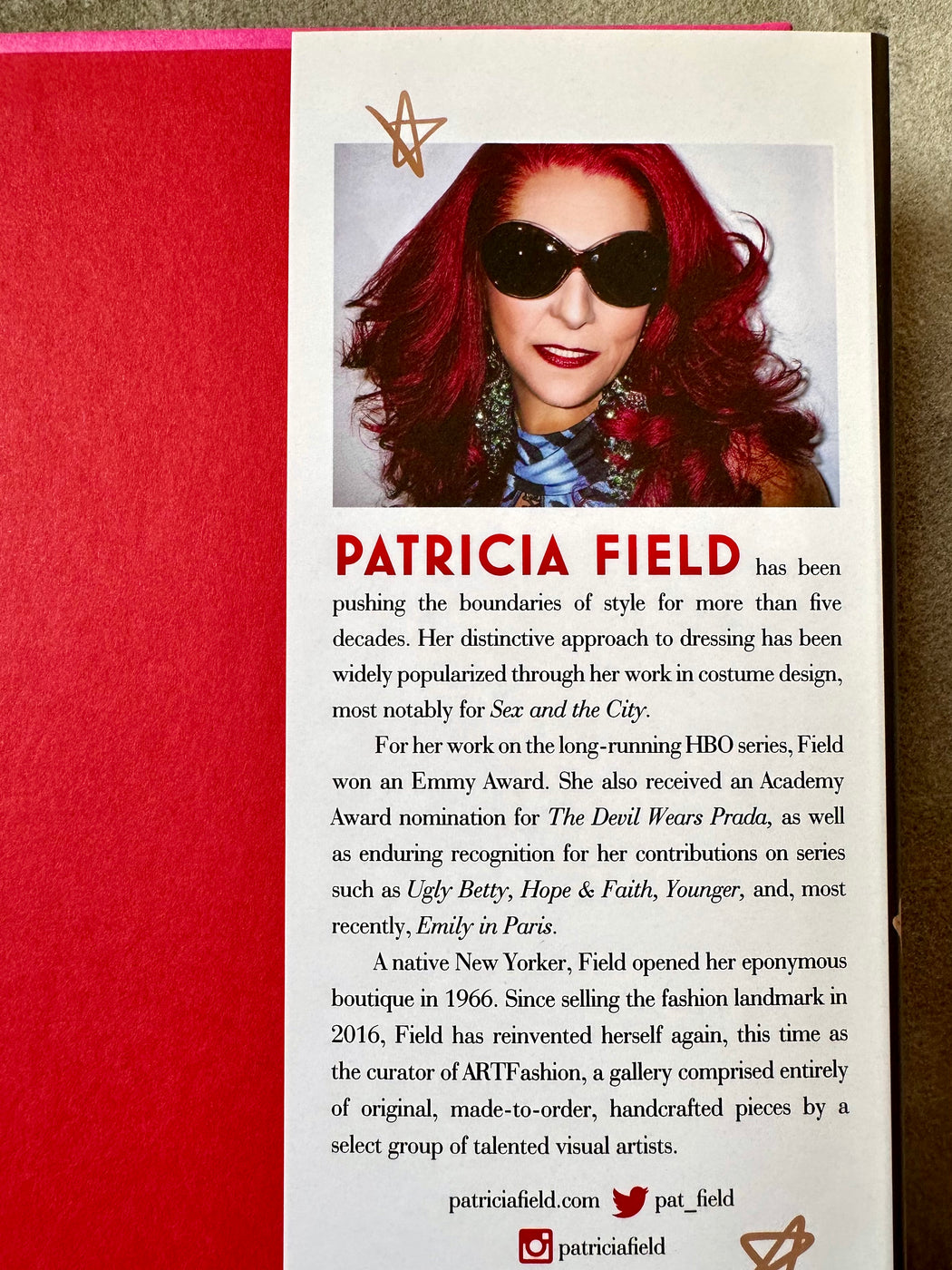 "Pat in the City" by Patricia Field