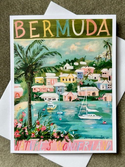 "Bermuda" Card by Mindy Carpenter