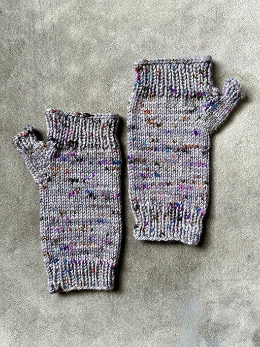 Fingerless Hand-Knitted Gloves