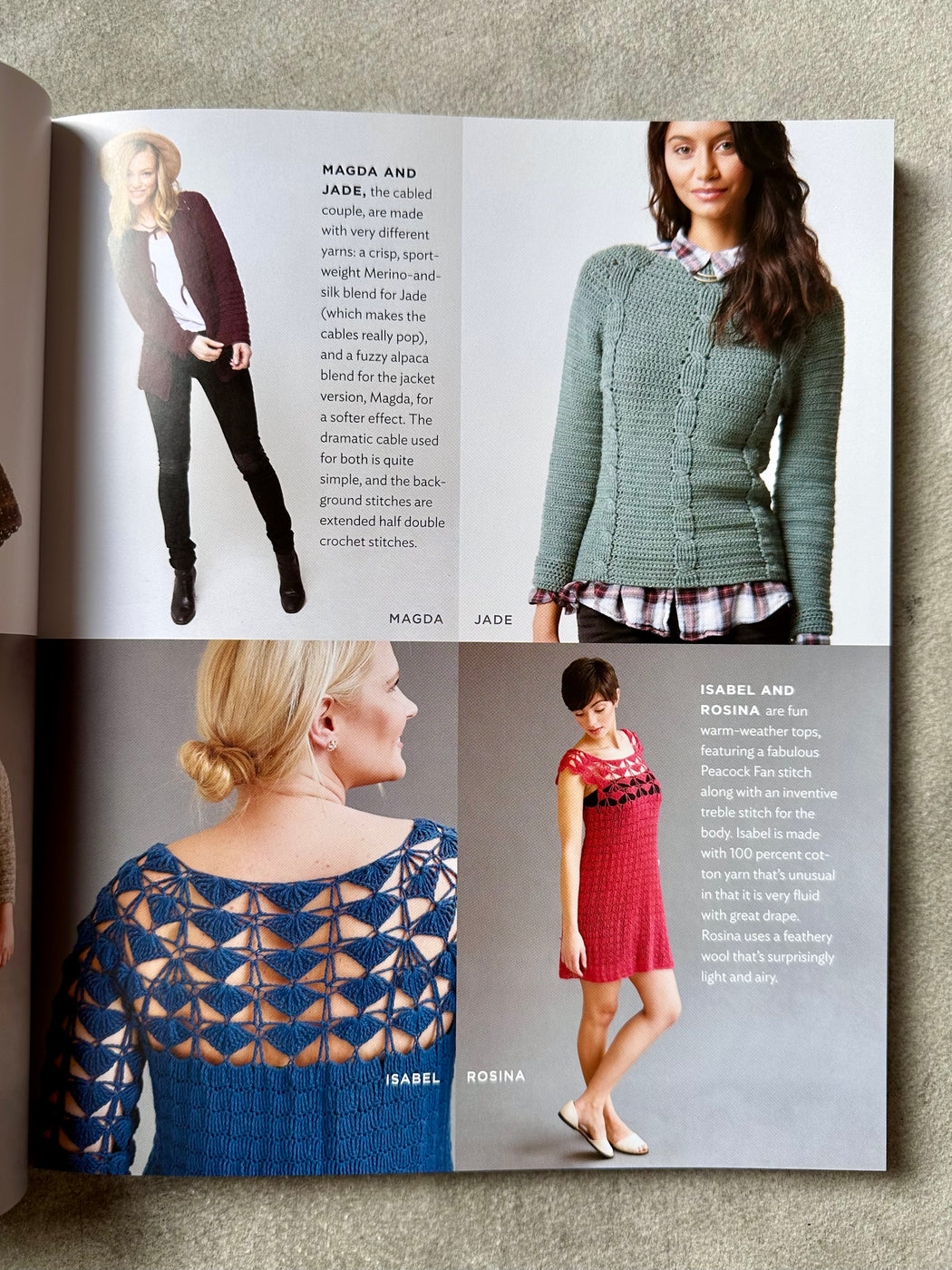 "Top-Down Crochet Sweaters" by Dora Ohrenstein
