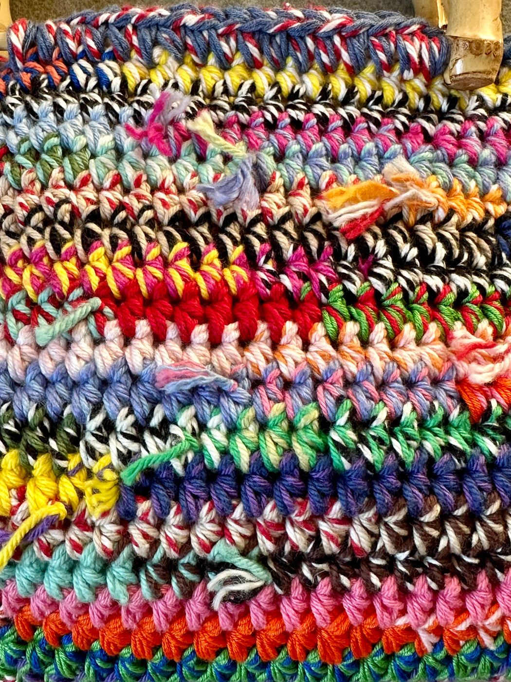 "Scrappy" Hand-Crocheted Purse by Albo