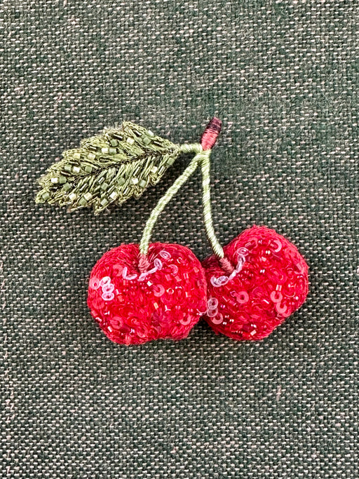 "Cherry" Brooch by Trovelore