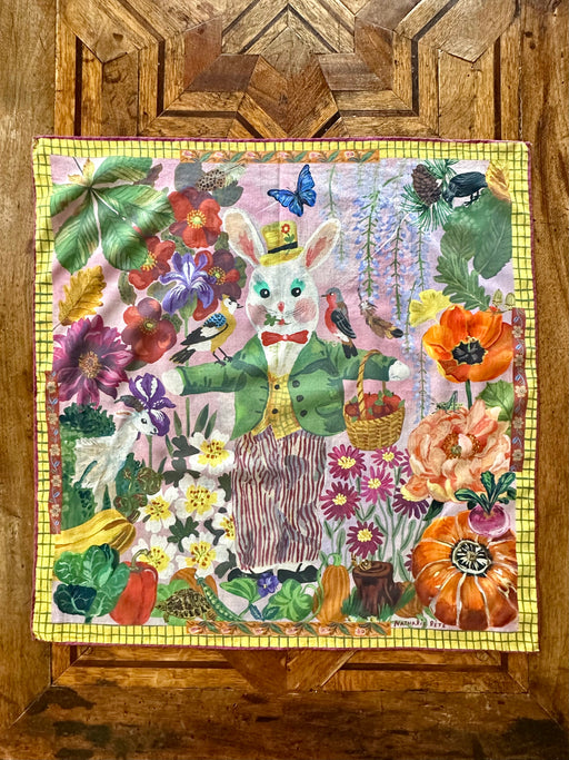 Nathalie Lete "Gentleman Gardener" Cotton Scarf