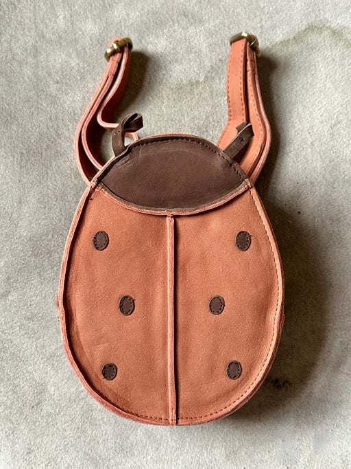 Donsje Little Leather "Ladybug" Backpack