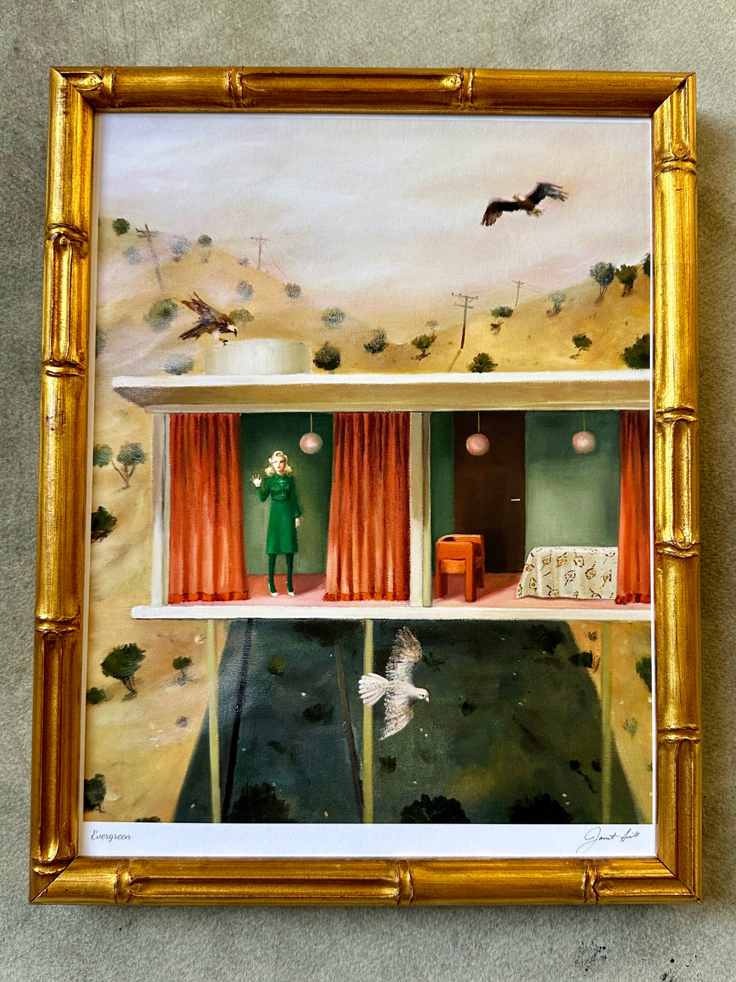 "Evergreen" by Janet Hill