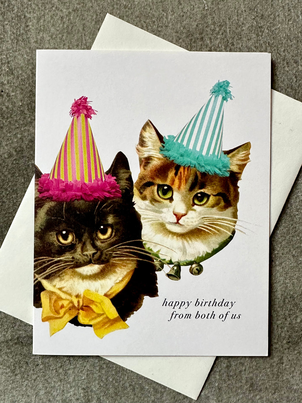 "Cats in Hats" Birthday Card