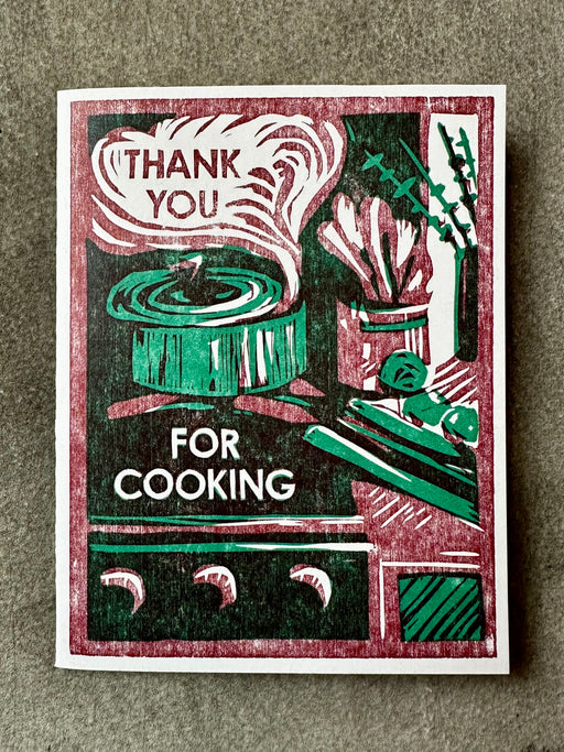 "Thank You For Cooking" Card
