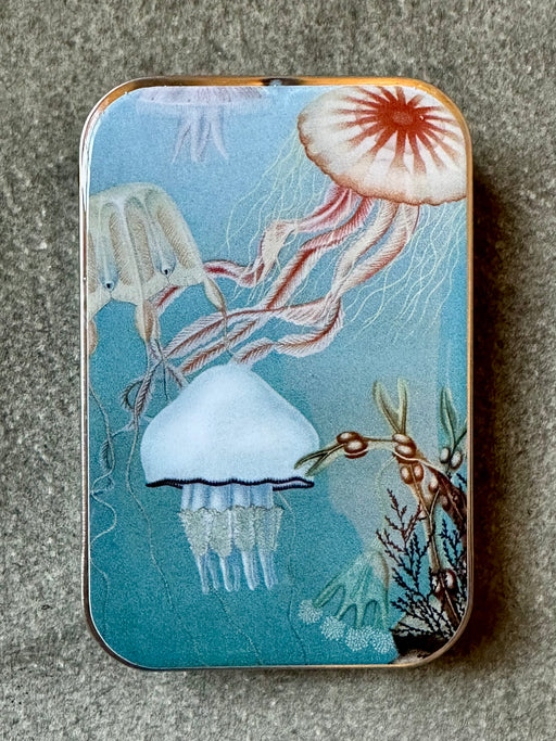 "Jelly Fish" Notions Tin