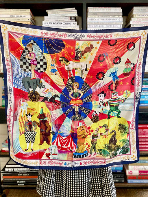Nathalie Lete "Circus" Silk Scarf
