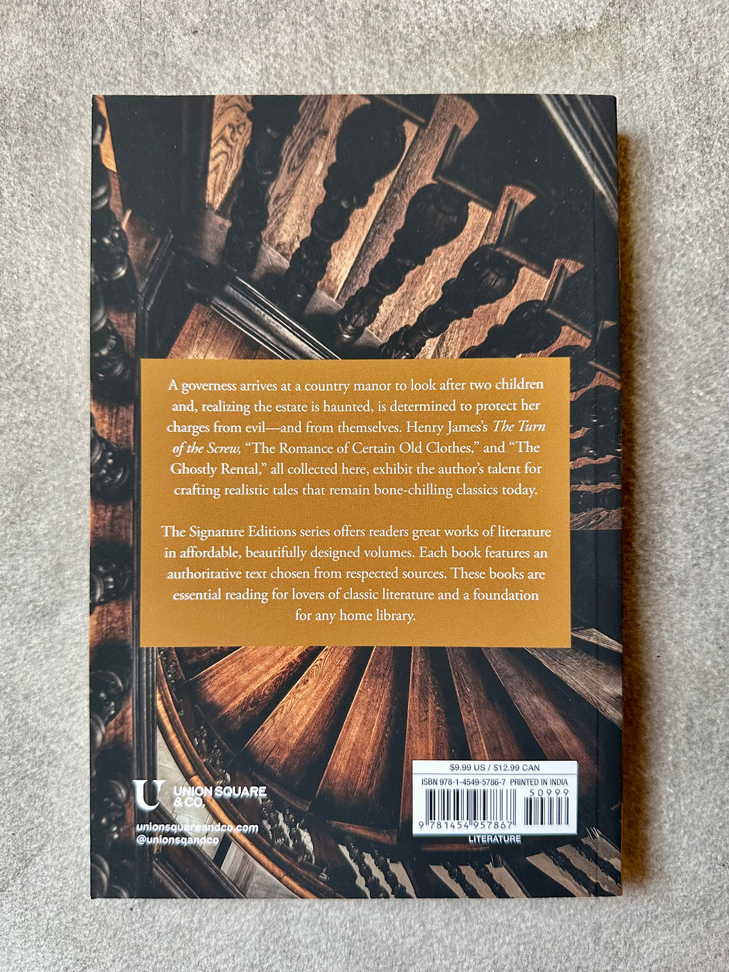 "The Turn of the Screw" by Henry James