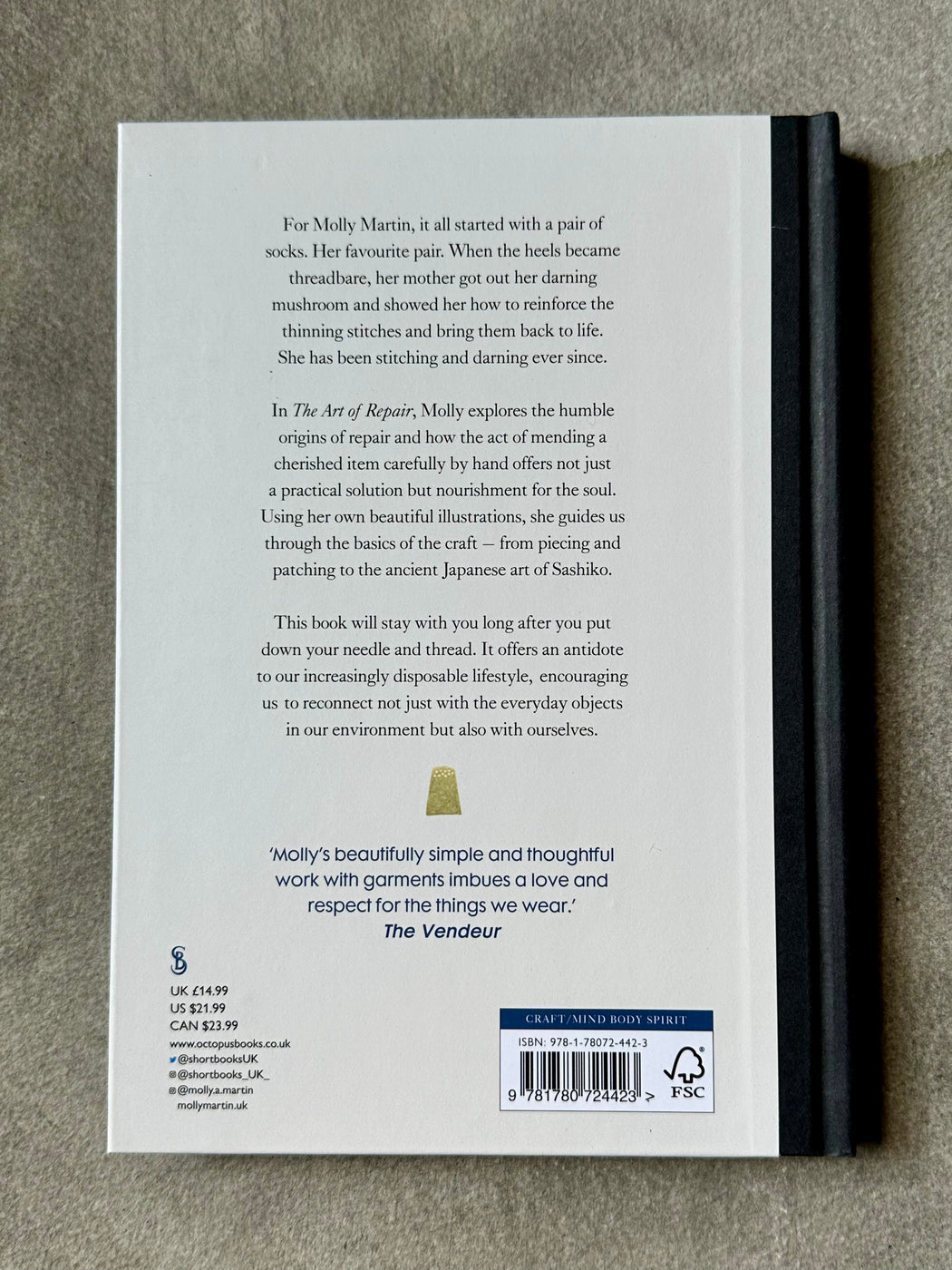 "The Art of Repair" by Molly Martin