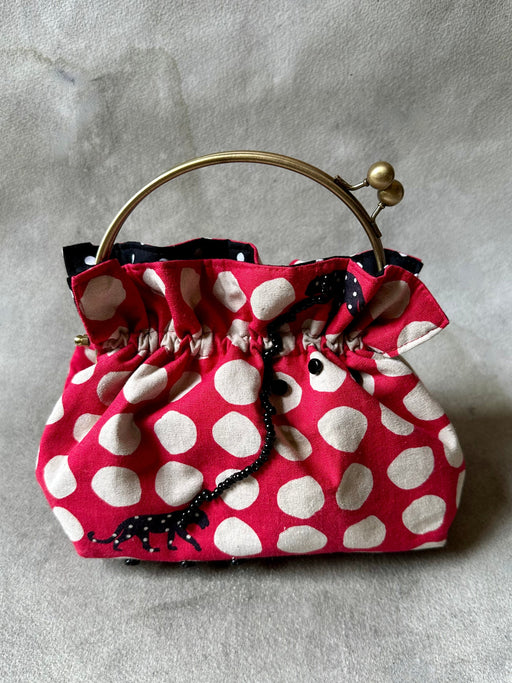 Carolyn Roberts "Polka Dot Panther" Purse