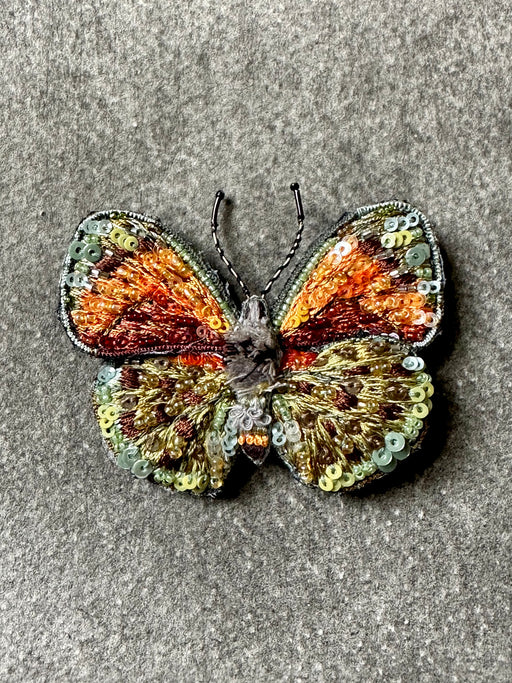 "Provencal Hairstreak Butterfly" Brooch by Trovelore
