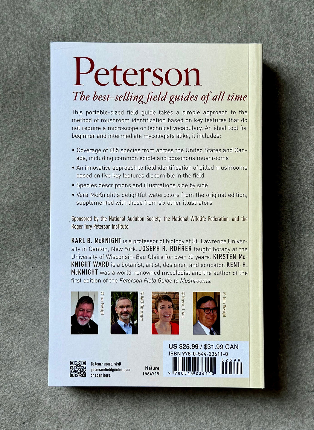 "Peterson Field Guid to Mushrooms, Second Edition"