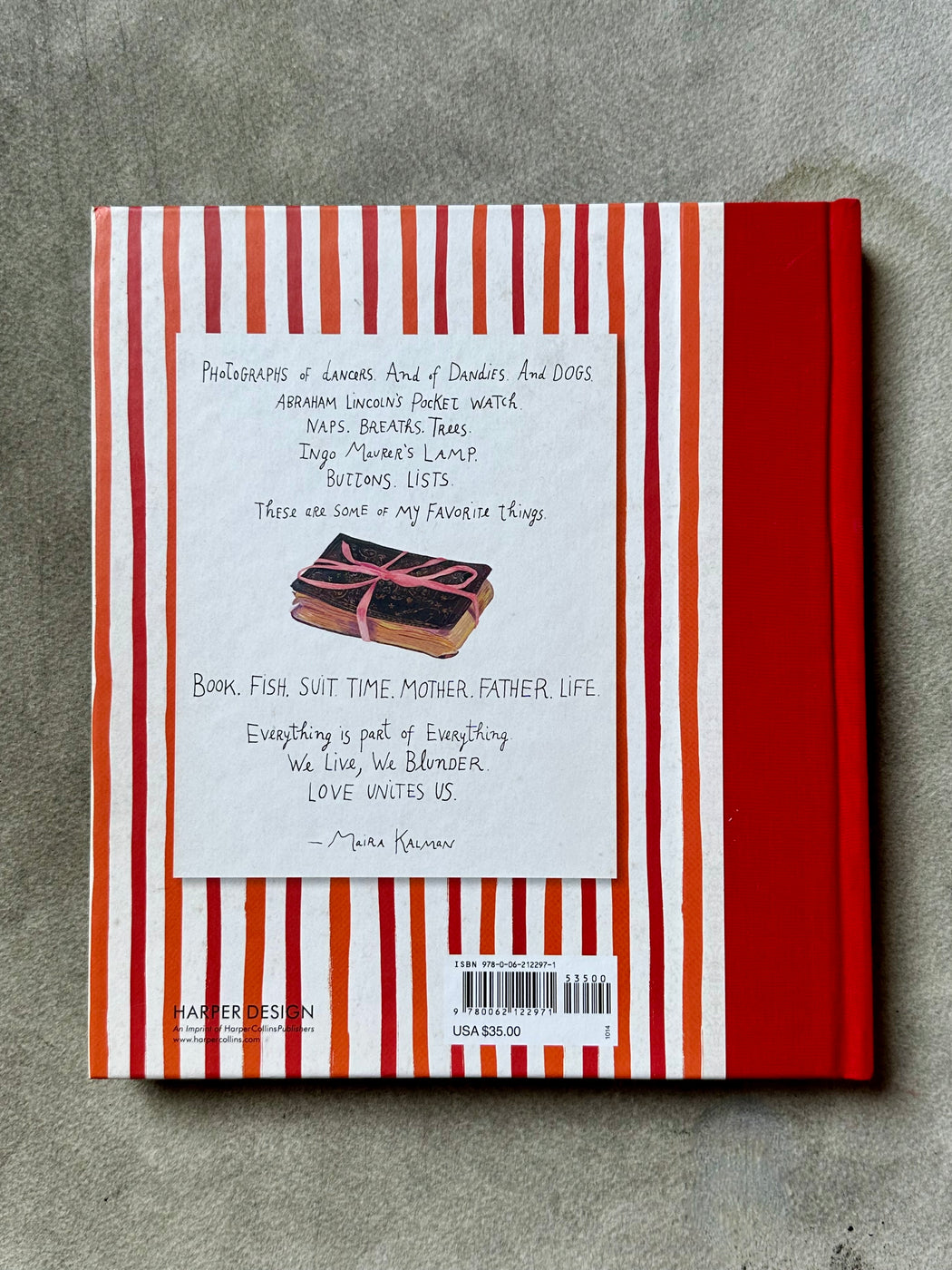 "My Favorite Things" by Maira Kalman