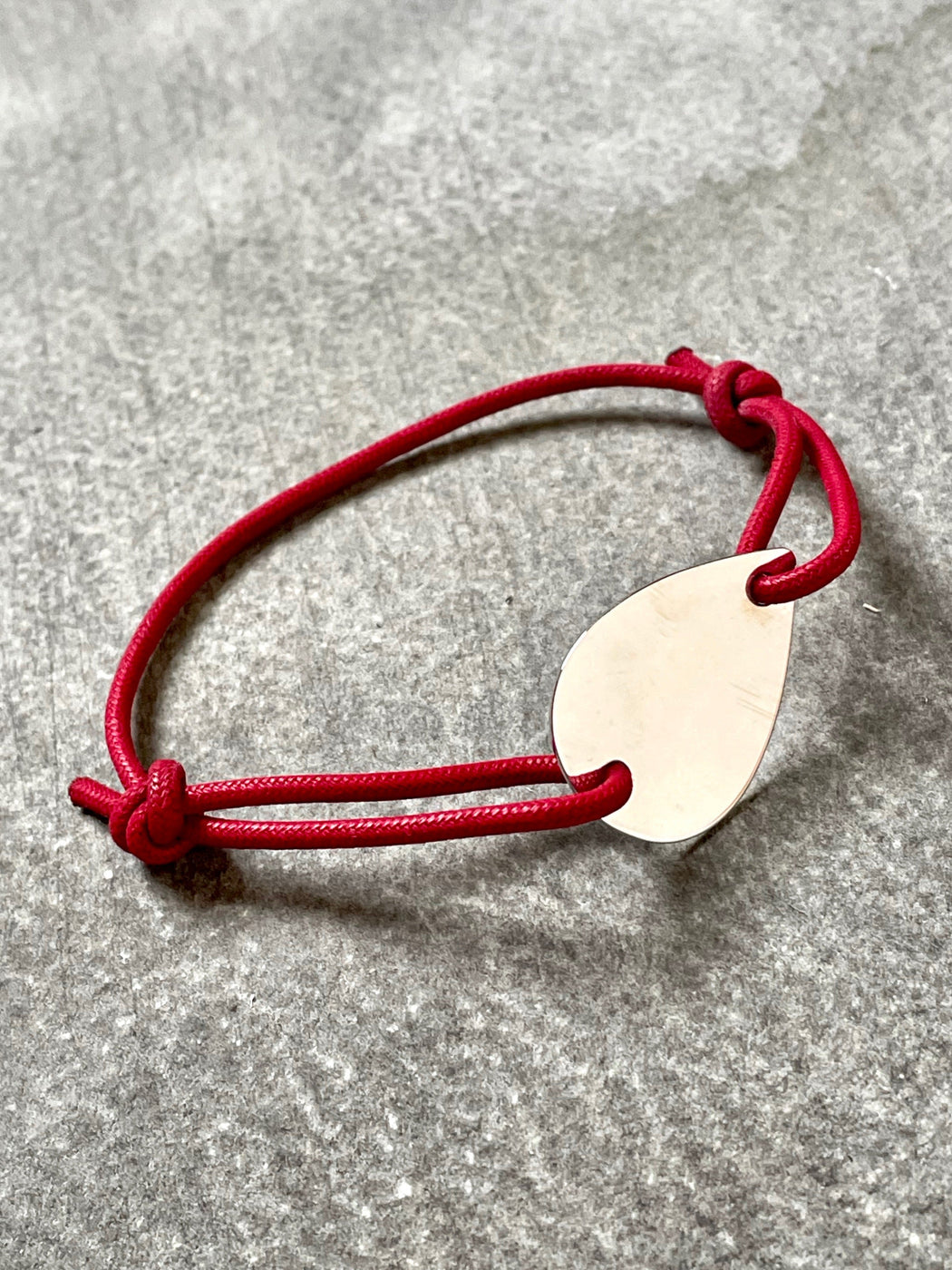 Guitar Pick Bracelet - Red