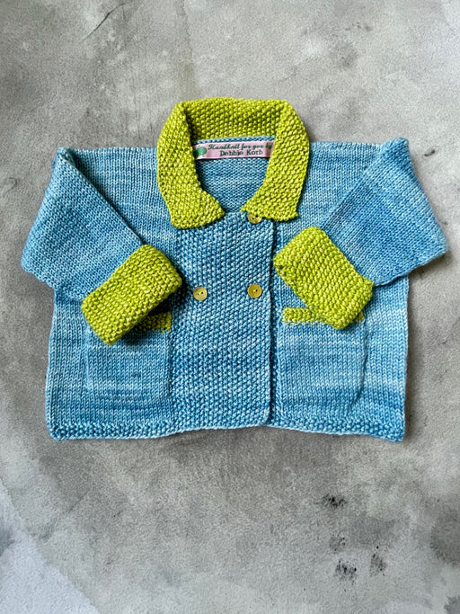 Aunt Debbie's Hand-Knit Baby Sweater (1 - 2 years)