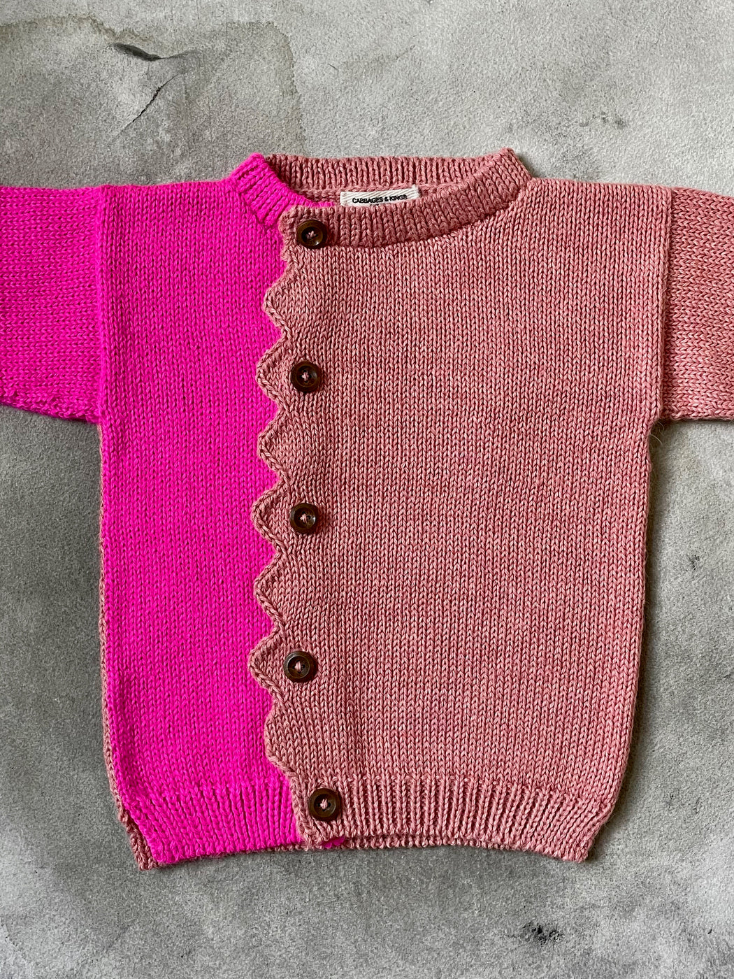Cabbages & Kings "Zig Zag" Cardigan (6 months - 2 years)