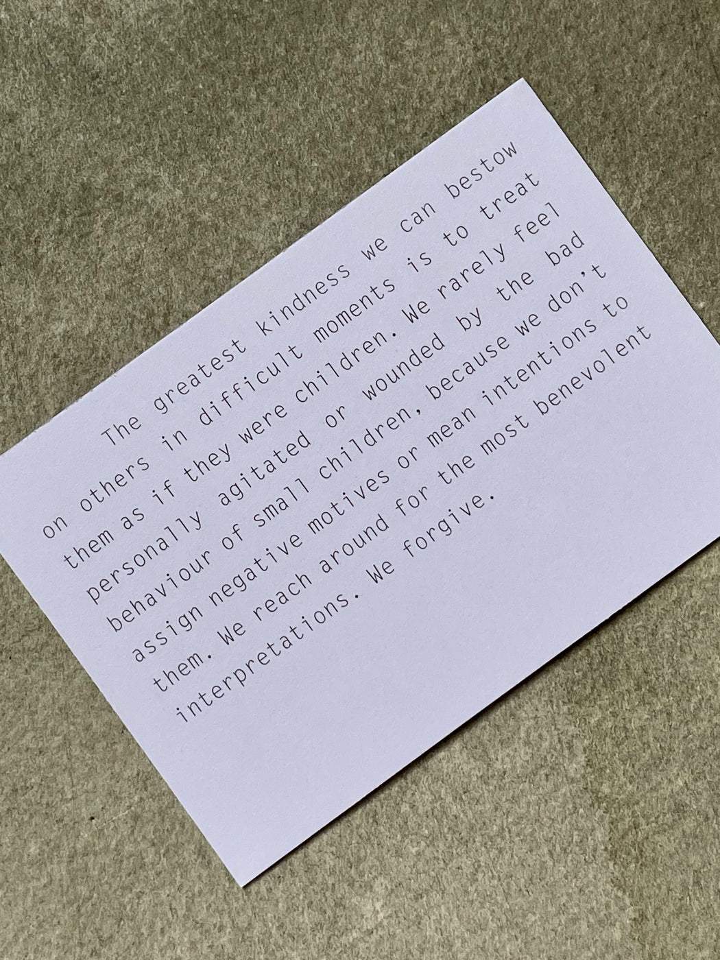 Kindness Cards