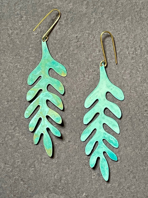 Sibilia "Olympia" Laurel Leaf Earrings