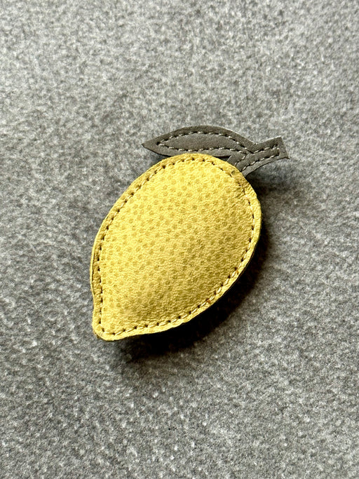 Donsje Leather "Lemon" Hair-clip