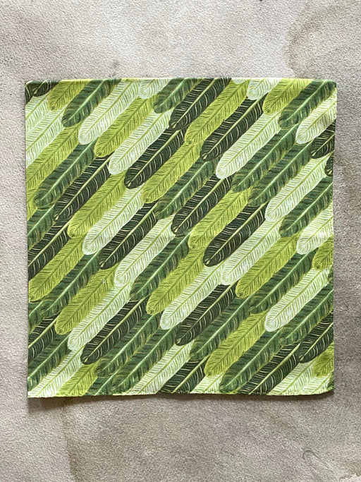 Japanese Kerchief "Feather Forest" by Frumafar
