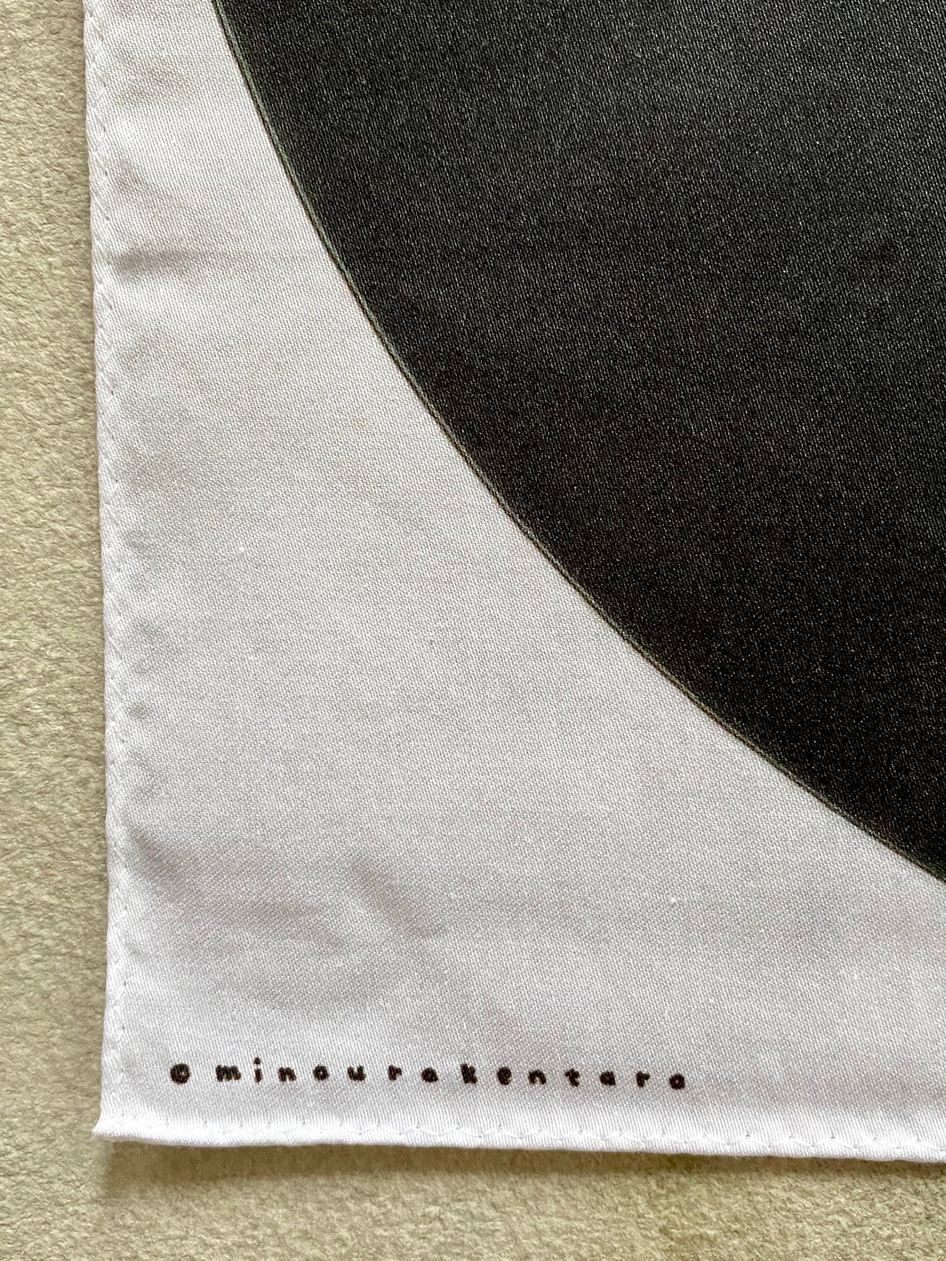 Japanese Kerchief "Niney the Observer" by Kentaro Minoura