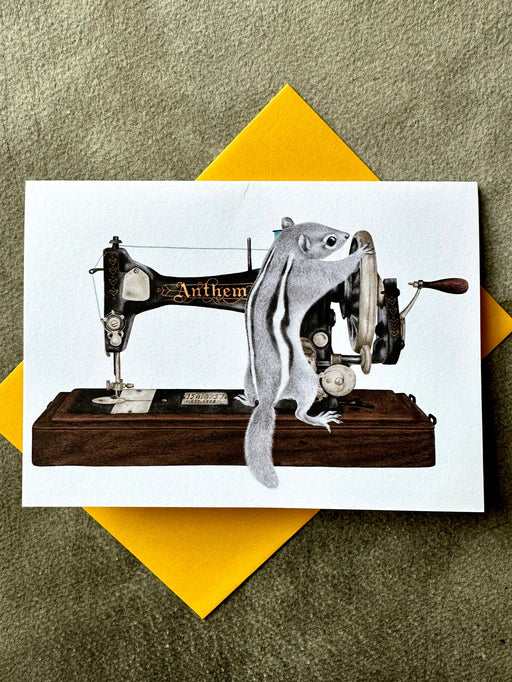 "Charlotte Livingston Eastern Chipmunk" Card