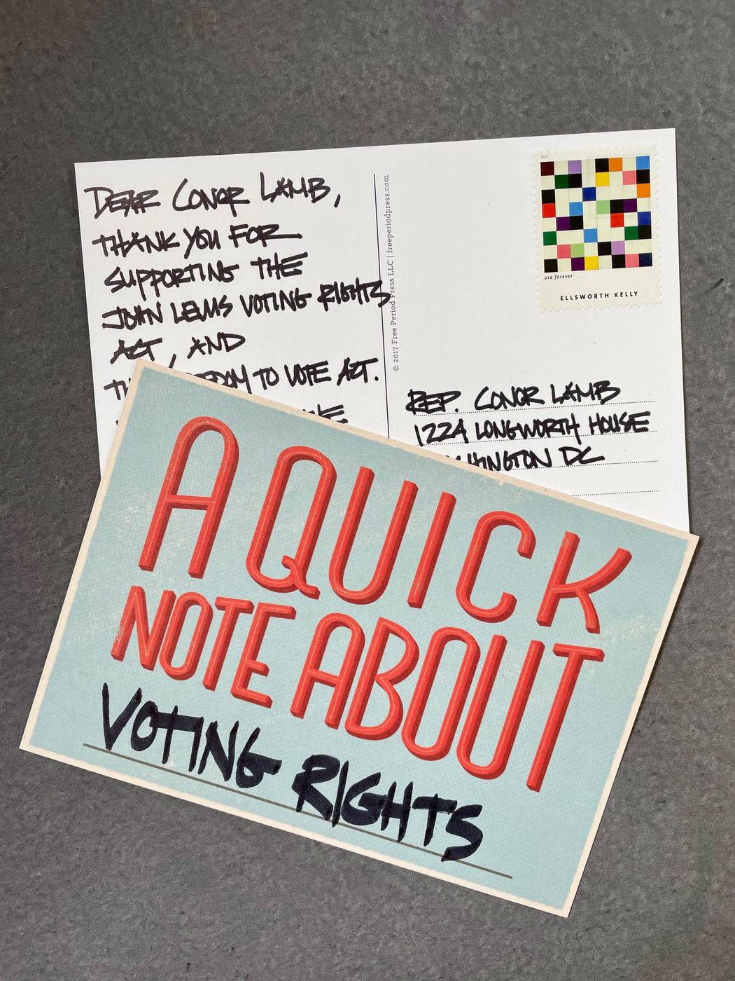 Political Action Cards - Set of 12