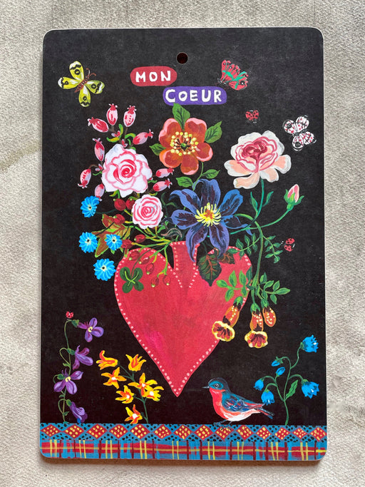 Nathalie Lete "Mon Coeur" Cutting Board