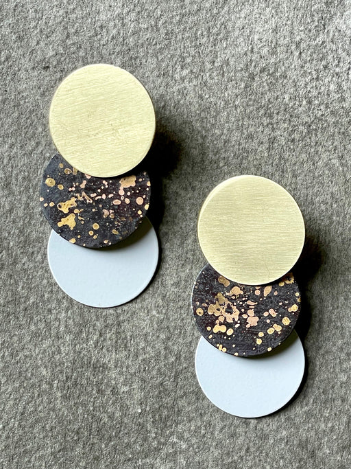 Sibilia "Three Circles" Earrings