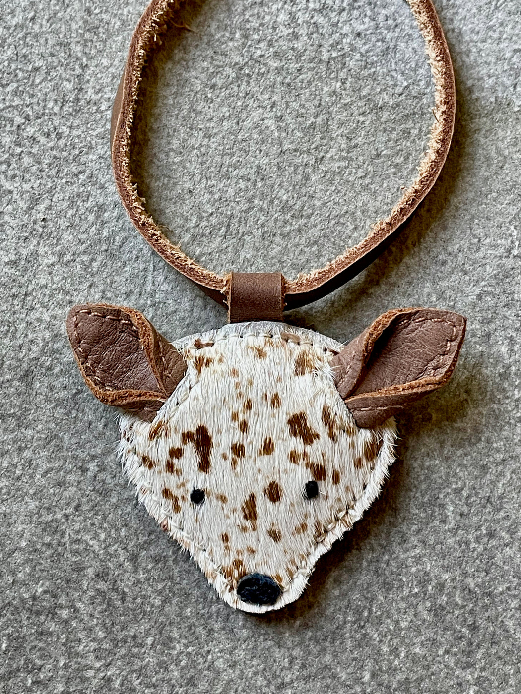 Donsje Leather "Bambi" Necklace