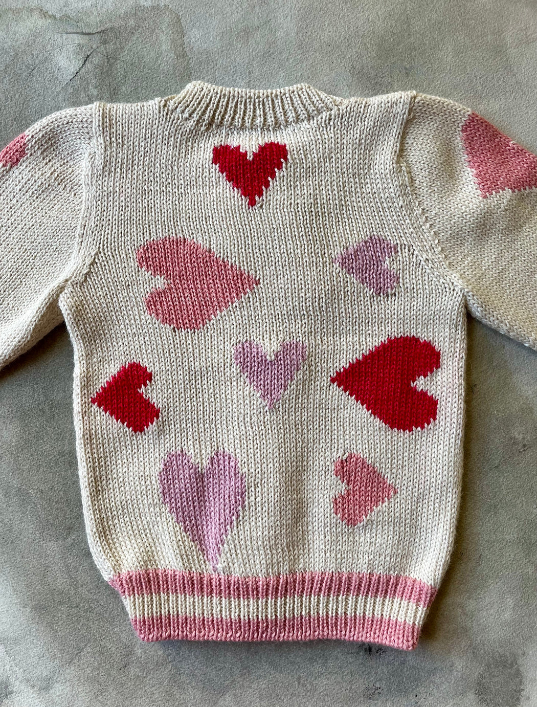 Cabbages & Kings "Hearts" Sweater (1 - 2 years)