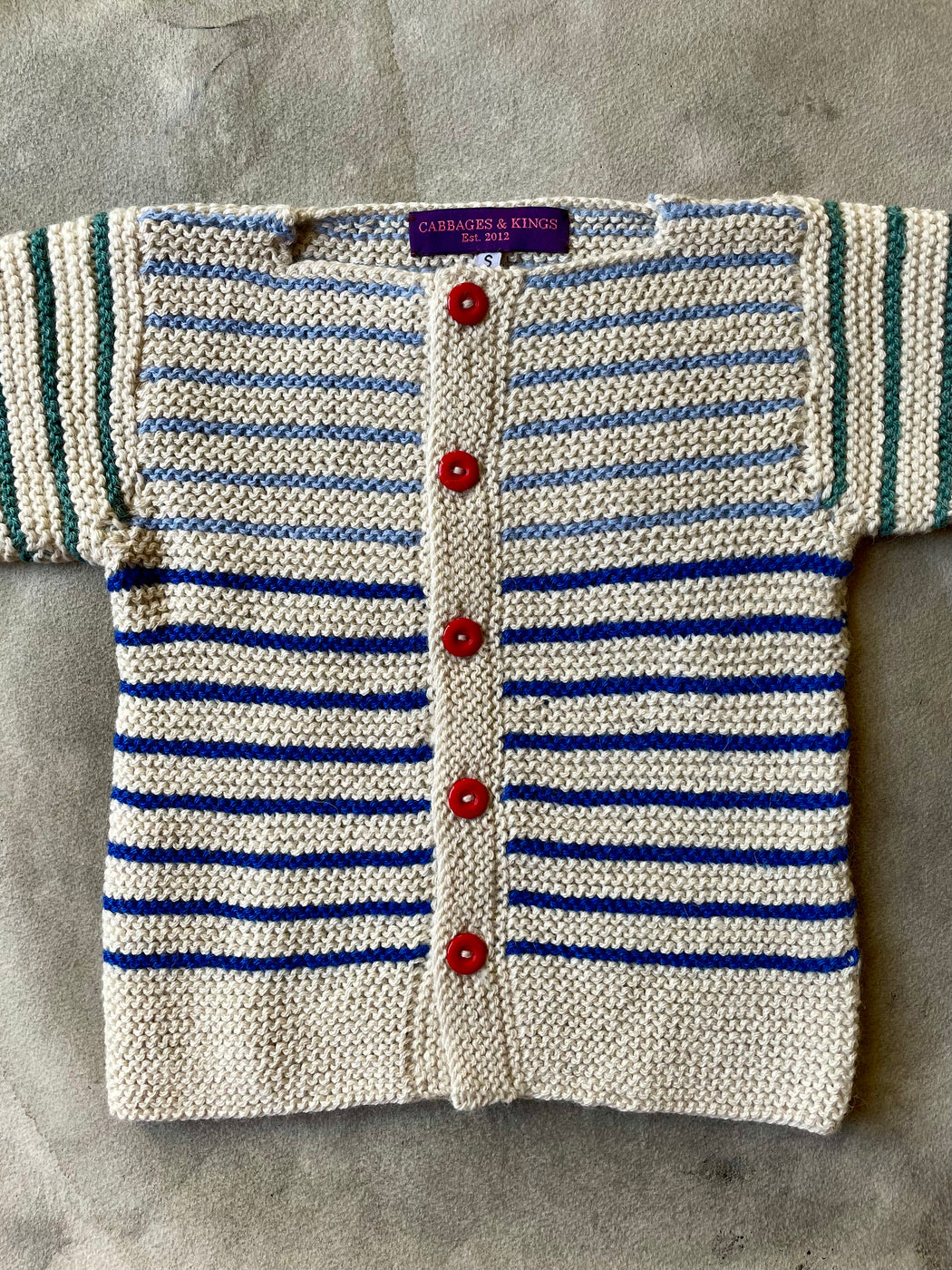 Cabbages & Kings "Ocean Waves" Sweater (1 - 2 years)