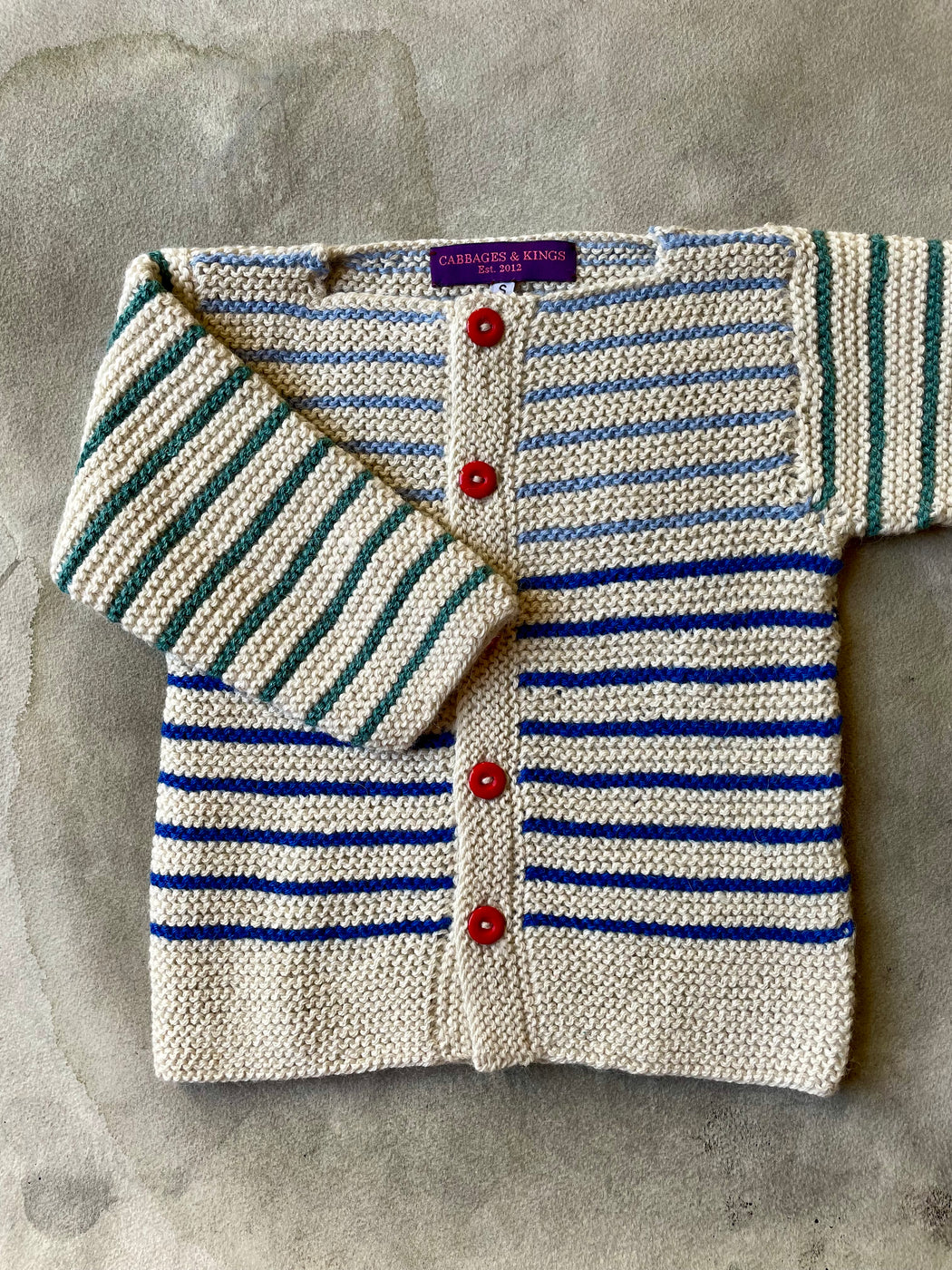 Cabbages & Kings "Ocean Waves" Sweater (1 - 2 years)