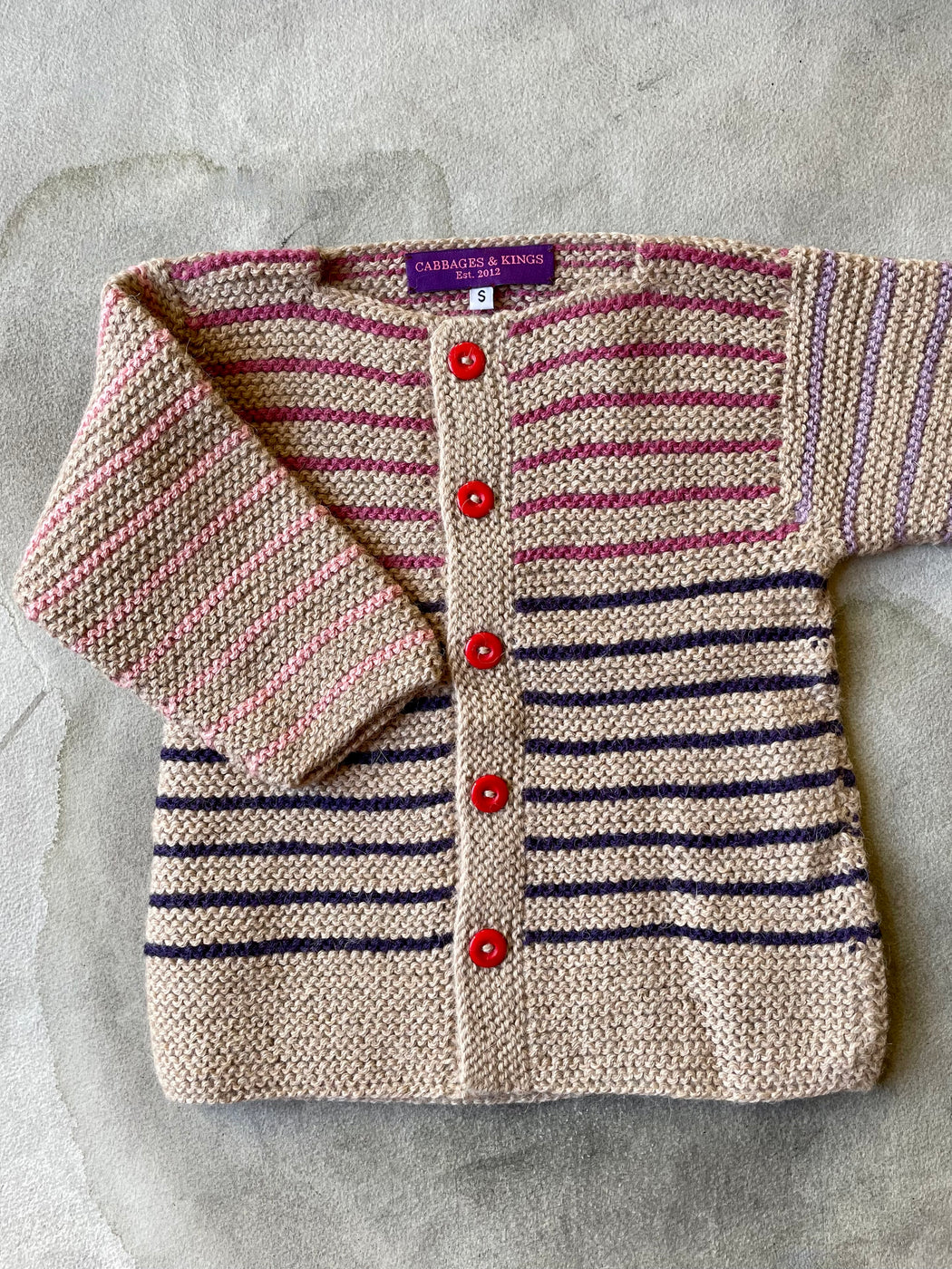 Cabbages & Kings "Rose Dreams" Sweater (1 - 2 years)