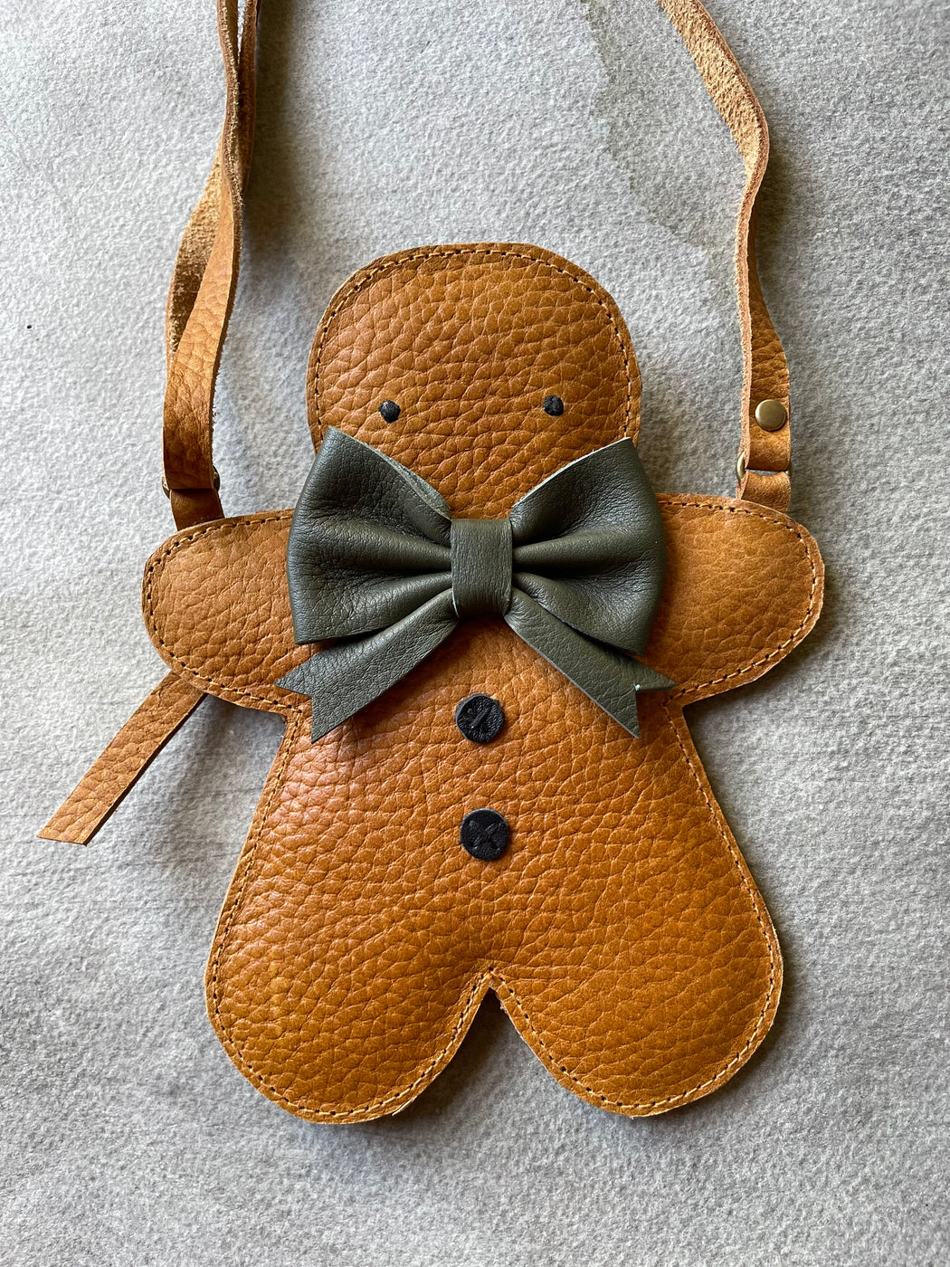 Donsje Leather "Gingerbread" Purse