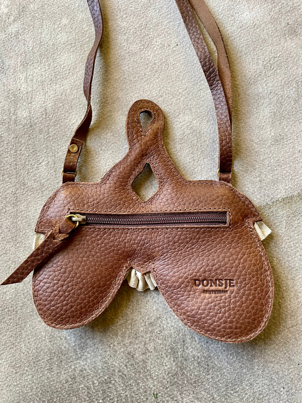Donsje Leather "Acorn" Purse
