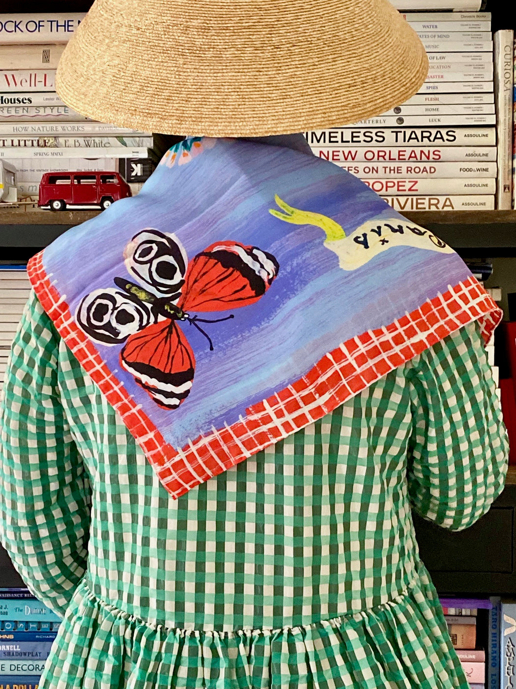 Nathalie Lete "Paris" Silk Scarf