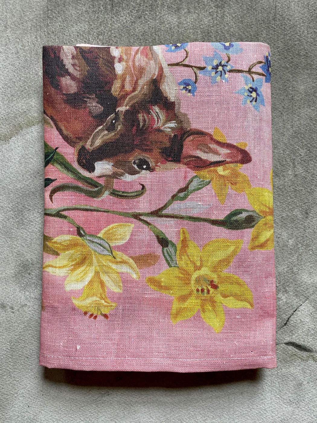 Nathalie Lete "Bambi" Linen Tea Towel