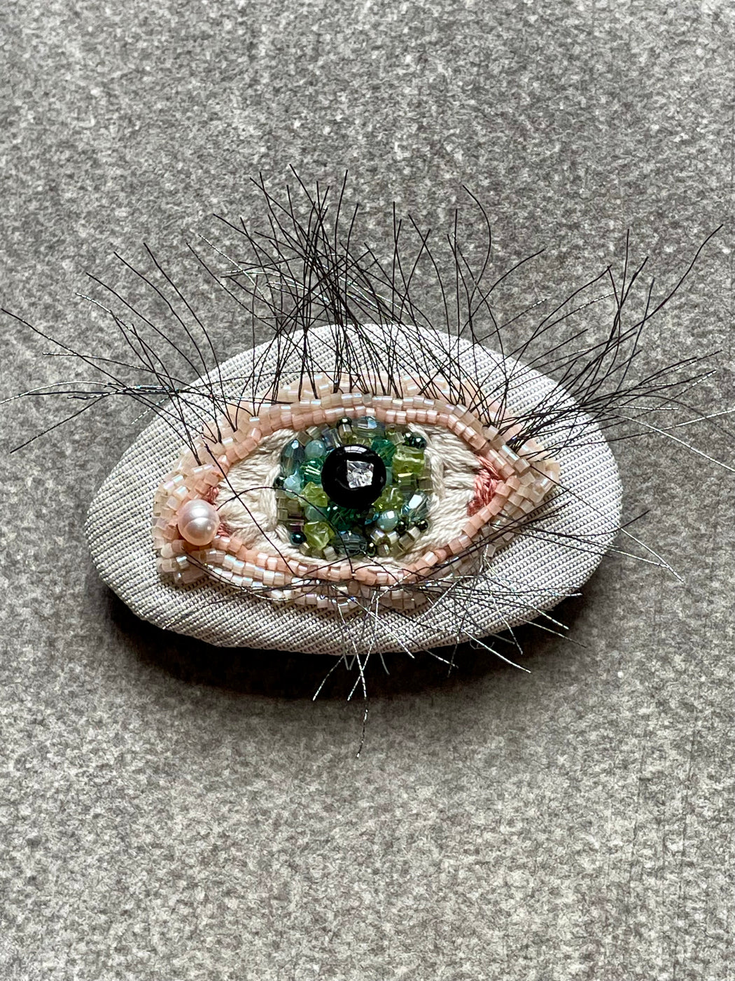 "Loving Eye" Brooch by Cynthia de Bellechasse