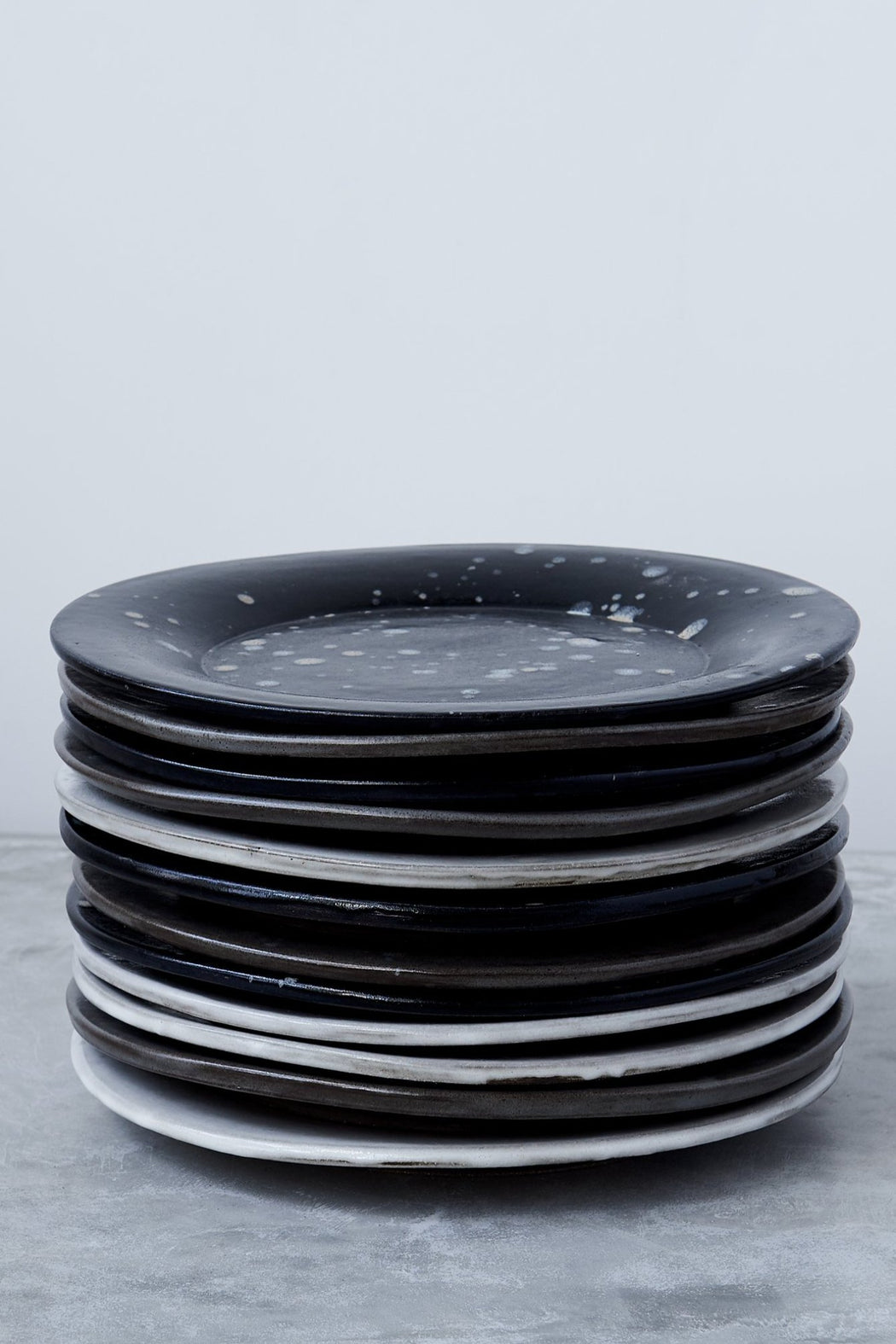 FD Pottery Pewter Drip Plate