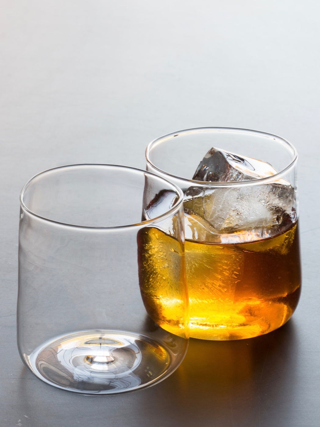 Malfatti Glassware Hand-Blown On The Rocks Glasses