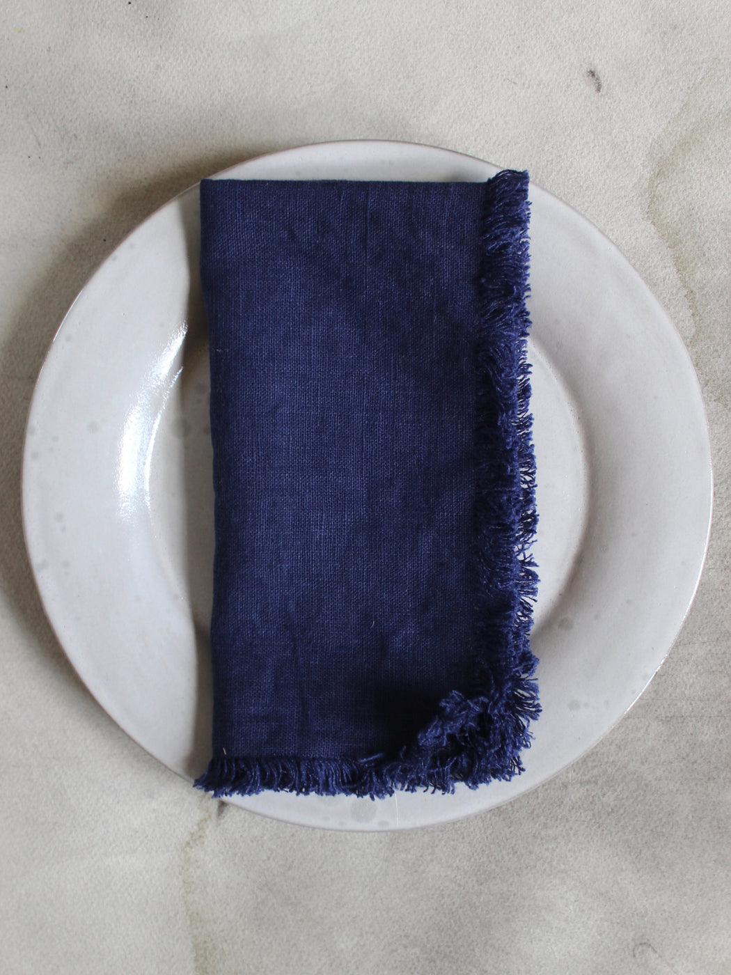 Axlings Swedish Linen Napkins - Indigo