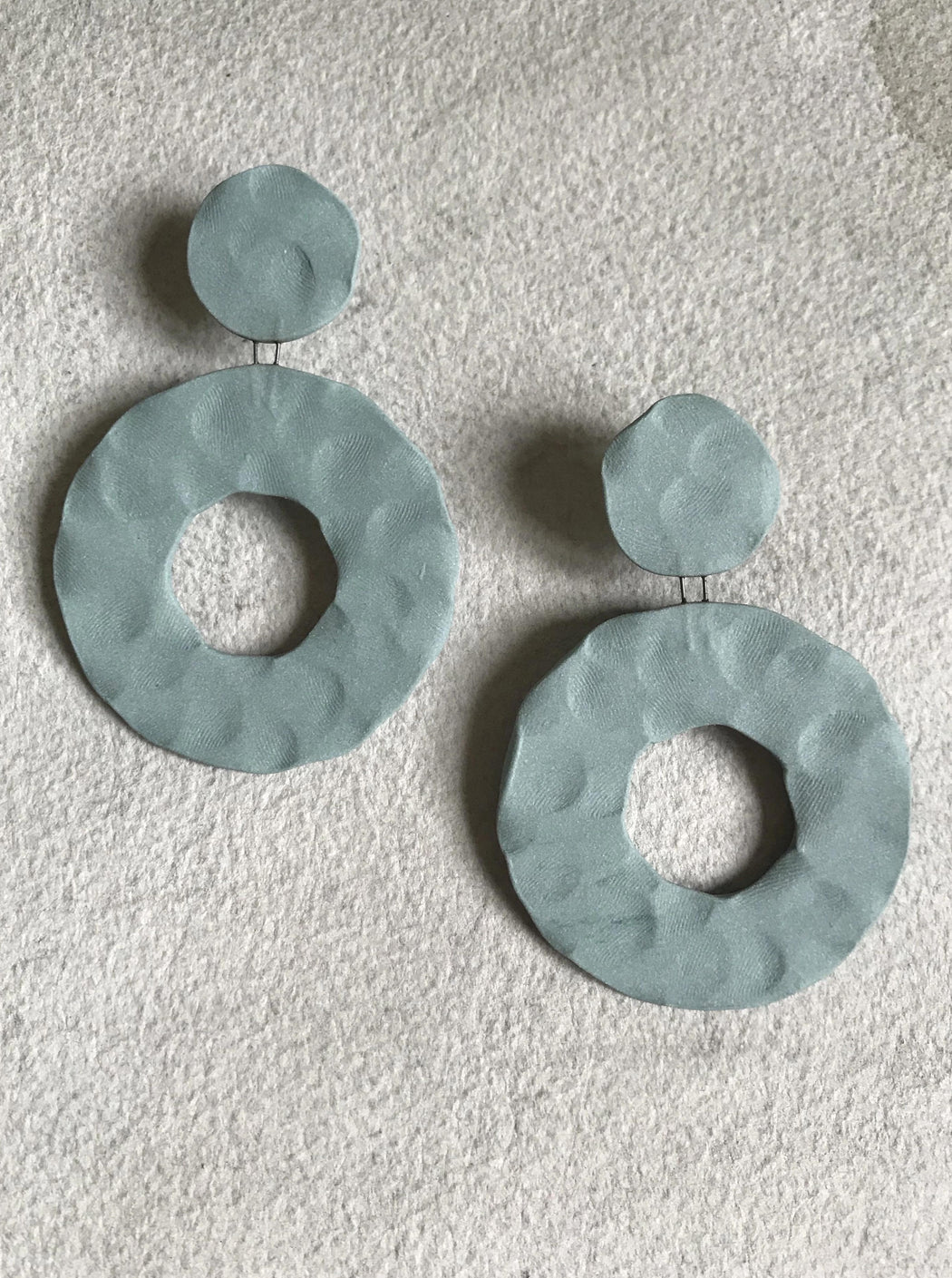 Jenna Vanden Brink Green Ceramic Earrings